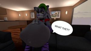 [Commission/vore/sfm] Loona vs Roxy