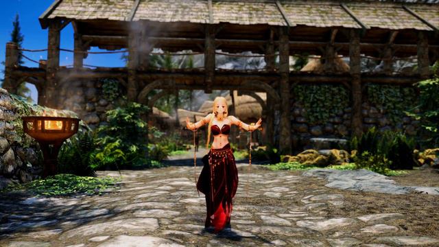 Skyrim Belly Dance QT168 LE SE AE смотреть онлайн