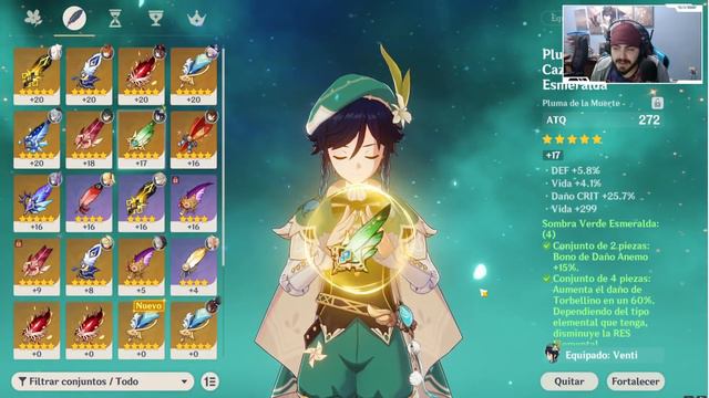 LA BUILD ROTA DE VENTI 1.4 Update GENSHIN IMPACT gameplay español | NEXER смотреть онлайн