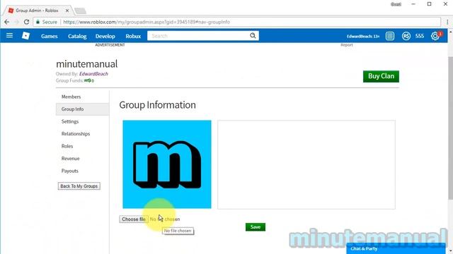 Roblox How To Change The Group Logo 2018 (FAST) - Change Roblox Group Picture Thumbnail смотреть онлайн