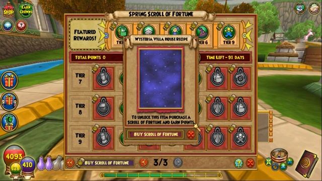 Wizard101 - NEW SPRING SCROLL OF FORTUNE REVIEW смотреть онлайн
