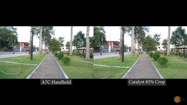 Sony Alpha 7C Handheld vs Gyro Data Catalyst Stabilization смотреть онлайн
