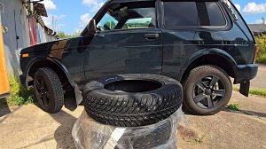 ТОПЧИК ЗА ДЕШЕВО!? НЕДОРОГАЯ ЗИМНЯЯ РЕЗИНА НА НОВЮ ЛАДА НИВА 2024 (доработки лада нива легенд 2024)