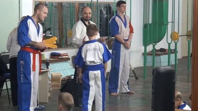 Вручение сертификатов и поясов по кикбоксингу WAKO февраль 2016, Симферополь, РК смотреть онлайн