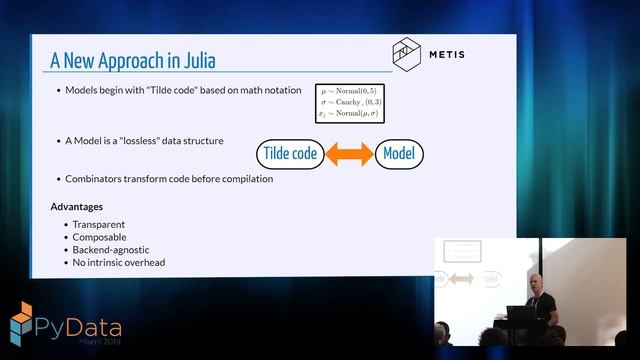 Chad Scherrer: Soss - Lightweight Probabilistic Programming with No Performance Ceiling | Miami 201 смотреть онлайн