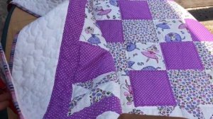 Лоскутное одеяло/покрывало/пэчворк для начинающих