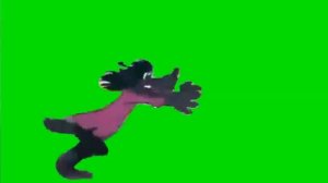 Волк бежит футаж