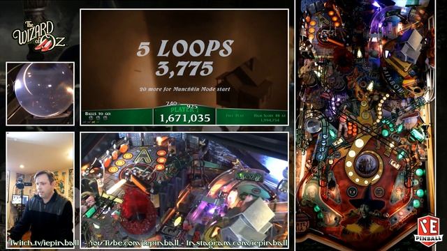 Wizard of Oz Pinball - Somewhere Over the Rainbow Wizard Mode Achieved смотреть онлайн