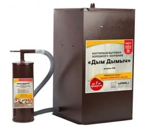 Коптильня холодного копчения _Дым - Дымыч_.