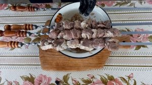 Шашлык в хлебе...