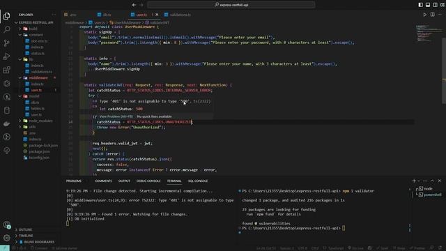 MVC + ExpressJS + TypeScript - الجزء 15(HTTP status code) смотреть онлайн