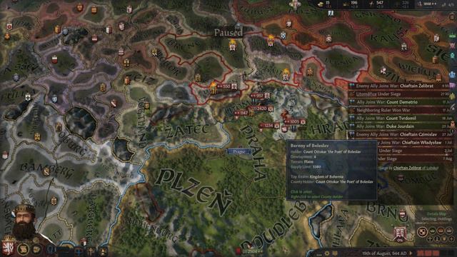 Threats on Every Side | Crusader Kings 3 Royal Court #6 смотреть онлайн