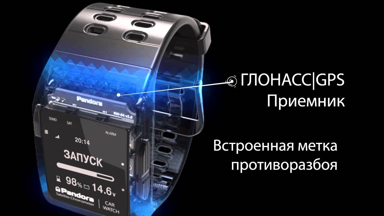 3D Pandora CAR WATCH. Первые автомобильные смарт-часы. смотреть онлайн