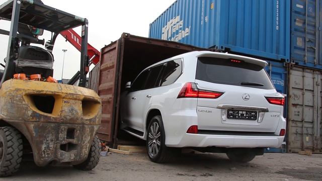 Перевозка Лексусов из Москвы в регионы РФ в контейнере по РЖД смотреть онлайн