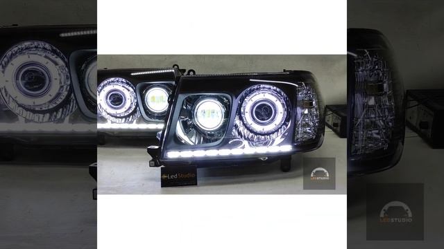 Toyota Land Cruiser 100 модернизация фар смотреть онлайн