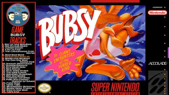 Bubsy in Claws Encounters of the Furred Kind - Full SNES OST смотреть онлайн