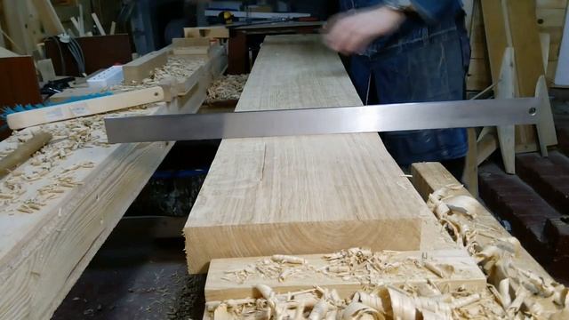 Обработка поверхности ручными рубанками. Начало... смотреть онлайн