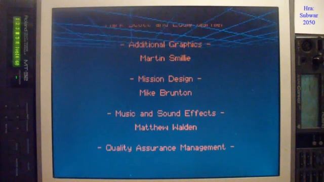 Subwar 2050 - Sound Roland MT-32 смотреть онлайн