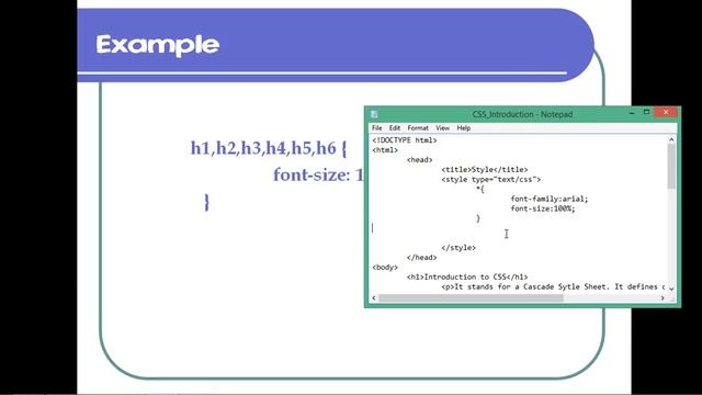 CSS Selector Type смотреть онлайн