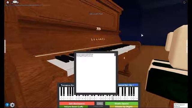 Roblox piano sheets "Katyusha" смотреть онлайн