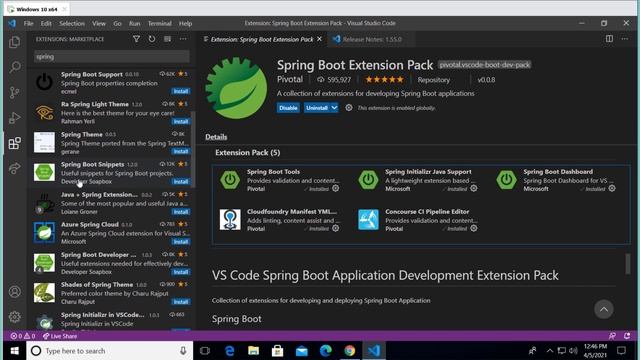 Cài đặt và cấu hình Visual Studio Code phát triển dự án Java смотреть онлайн