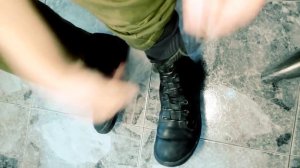 Как правильно шнуровать армейские ботинки
