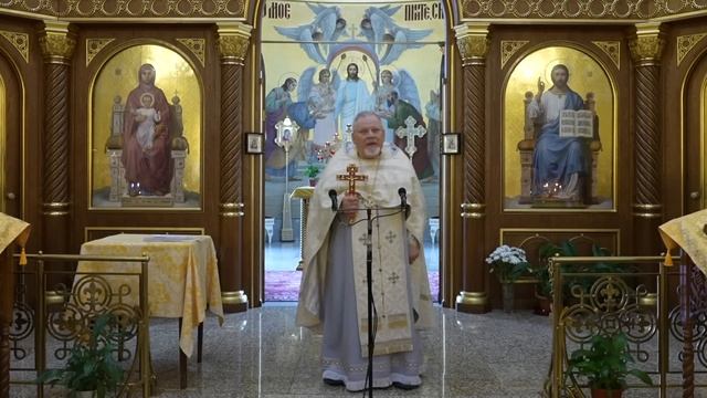 Положи, Господи, хранение устам моим... Проповедь свящ. Георгия Полякова в 7 неделю по Пятидесятниц смотреть онлайн