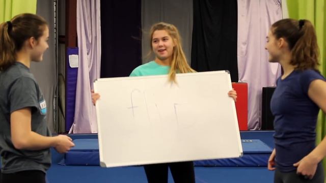 Gymnastics FLIP or FLOP Game (Play Along!) смотреть онлайн