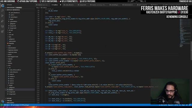 Ferris Makes Hardware Ep.030 - Rasterizer Bootstrapping смотреть онлайн