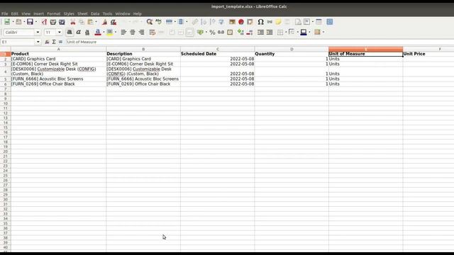 Odoo module: Import Purchase Order Line (from Excel or CSV file) смотреть онлайн