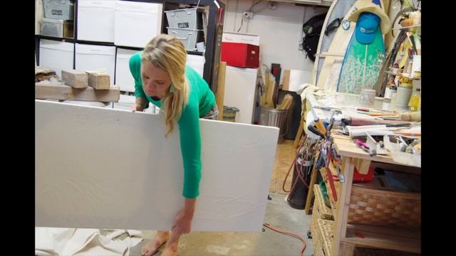 Fun in the studio~ Stretching canvas смотреть онлайн