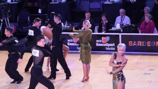 Egor Kondratenko - Mie Lincke Funch, DEN | 2021 WDSF European Ch. Latin | R2 PD смотреть онлайн
