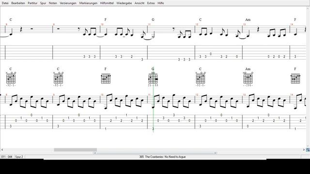 The Cranberries -No Need to Argue - Tabs смотреть онлайн