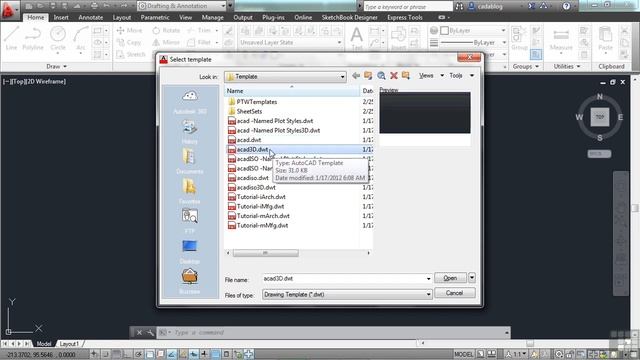 AutoCAD 2013 Tutorial | Starting A File | InfiniteSkills смотреть онлайн