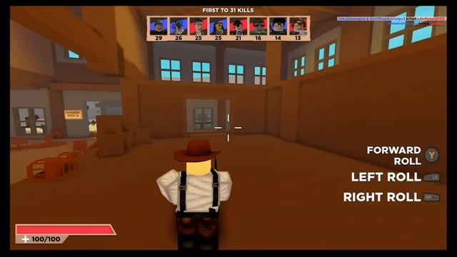 How to " Hack " in Roblox Shootout ( p.s its not hacking ) смотреть онлайн