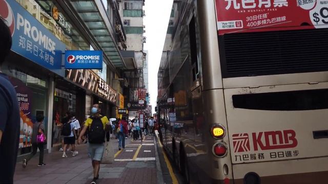 【4K】Walking At Nathan Road, Hong Kong | The First Road Built In Kowloon