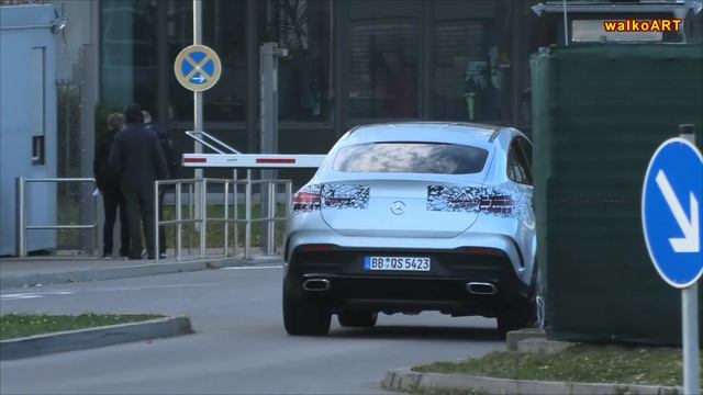Mercedes Erlkönig GLE Coupé prototype * C167 Facelift * Modellpflege 2022 * 4K SPY VIDEO смотреть онлайн