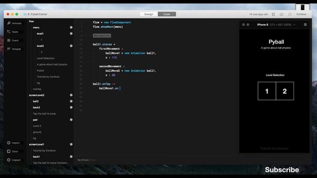 6. Framer Studio Tutorials for Beginners : Animation and Mini Games смотреть онлайн