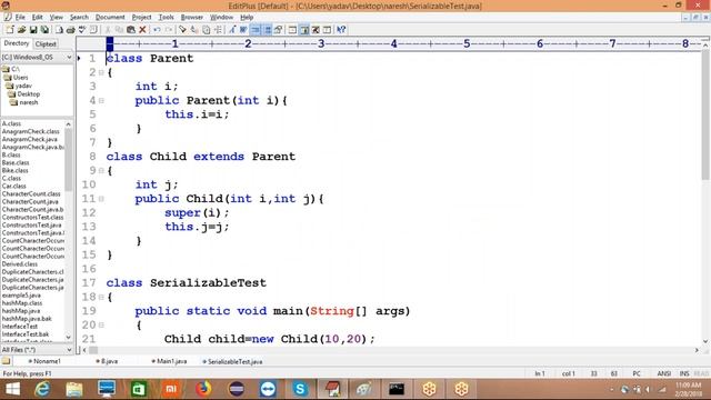 Serialization in java part I by Suresh смотреть онлайн