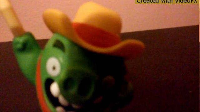 Mcdonald's angry bird pig toy review! смотреть онлайн