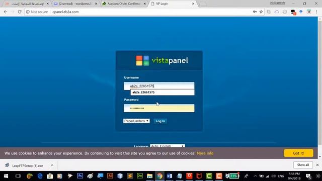 إنشاء قاعدة بيانات MySql للووربريس #8 || Create a MySql database for WordPress #8 смотреть онлайн