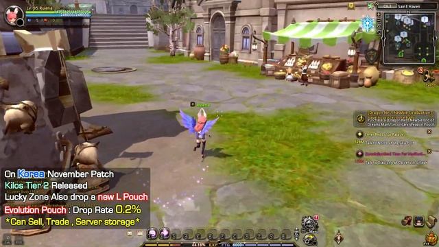 Kilos Tier2 New Legend Pouch / Drop in Lucky Zone : 0.2% / Dragon Nest Korea (2022 November) смотреть онлайн