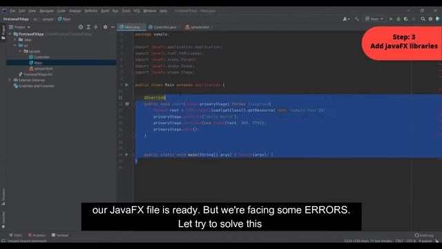JavaFX Install and Setup in Intellij IDE ☑️ - Four Easy Steps смотреть онлайн