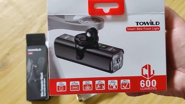 Анбокс велофары TOWILD CL600 и мрачные прогнозы о кризисном будущем, которое ждет нас всех