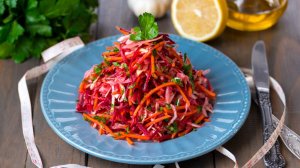 🥗 Салат «Метёлка» — рецепт для похудения. Супер сочный витаминный салат на ужин!