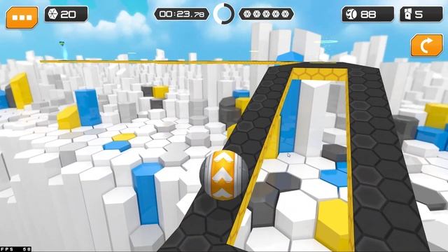 GYRO BALLS - All Levels NEW UPDATE Gameplay Android, iOS #72 GyroSphere Trials смотреть онлайн