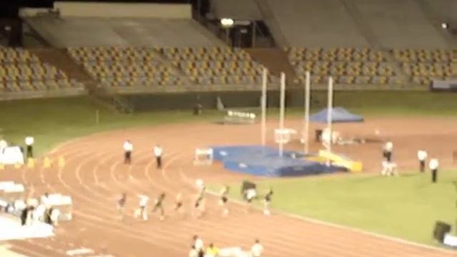 Bola Lawal Heat 1 Mens 100m Australian National Championships 2009