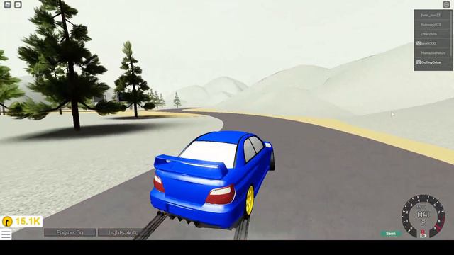 New Subaru WRX STI Review | Roblox Redline Drifting смотреть онлайн