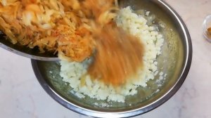 ПОСТНЫЕ КАПУСТНЫЕ КОТЛЕТЫ С КАРТОФЕЛЕМ.