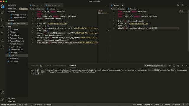 Netflix Automation Using Python And Selenium смотреть онлайн